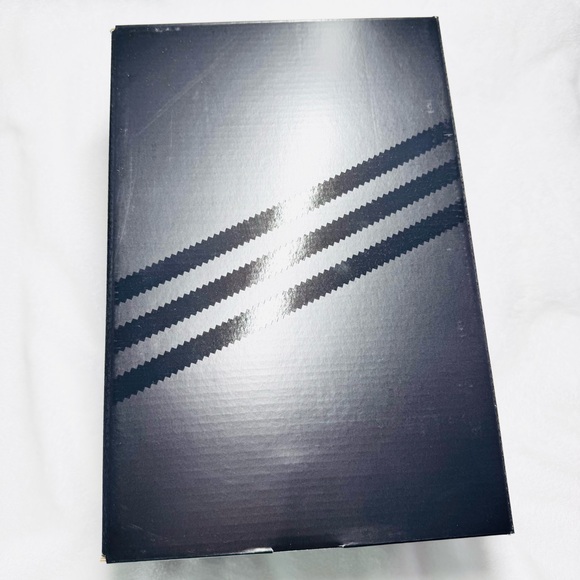 ADIDAS SHMOOFOIL SLIP-ON - GREY / ROYAL BLUE - 6 - NIB - Picture 8 of 9